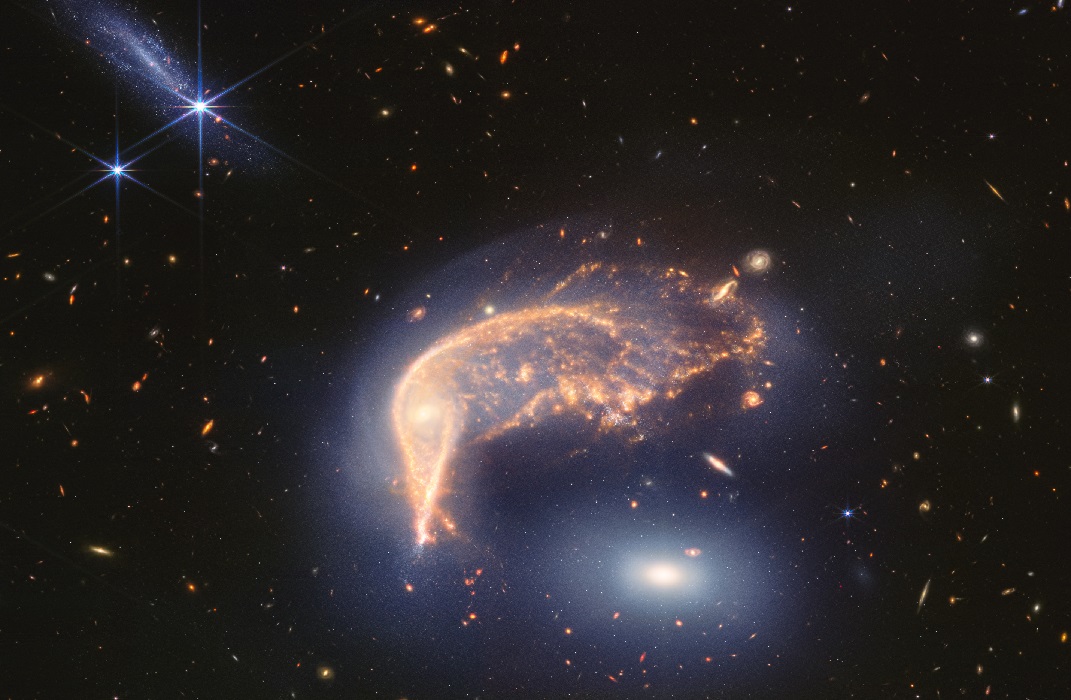 Danse cosmique sous l’oeil du télescope James Webb